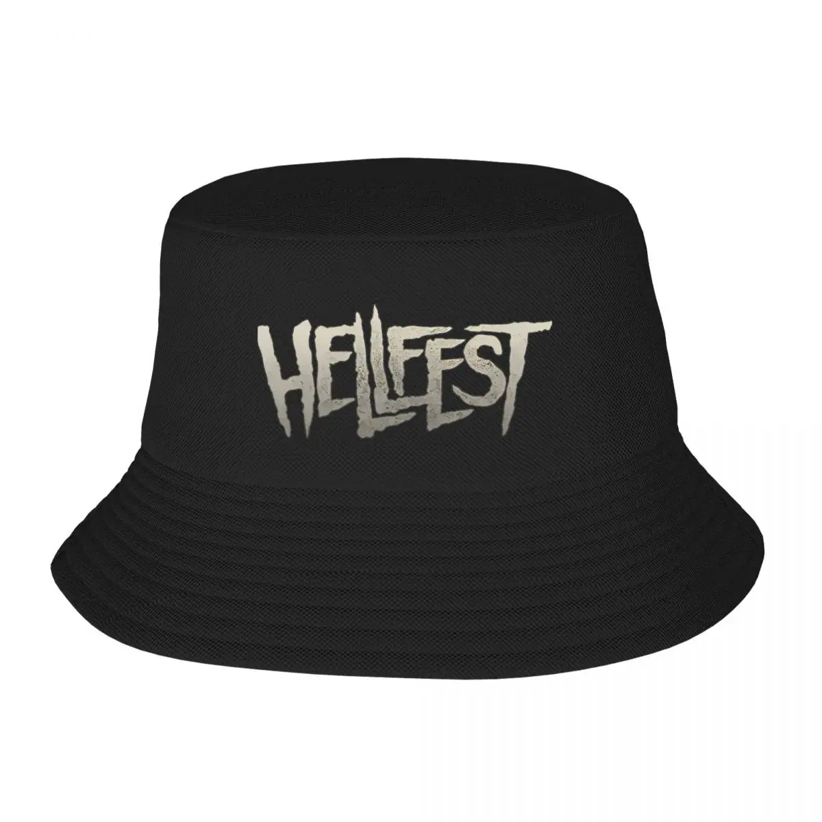 Hellfest Heavy Metal Music Festival Bucket Hat for Women Summer Travel Field Hat Harajuku UV Protection for Sport Fishing Hats