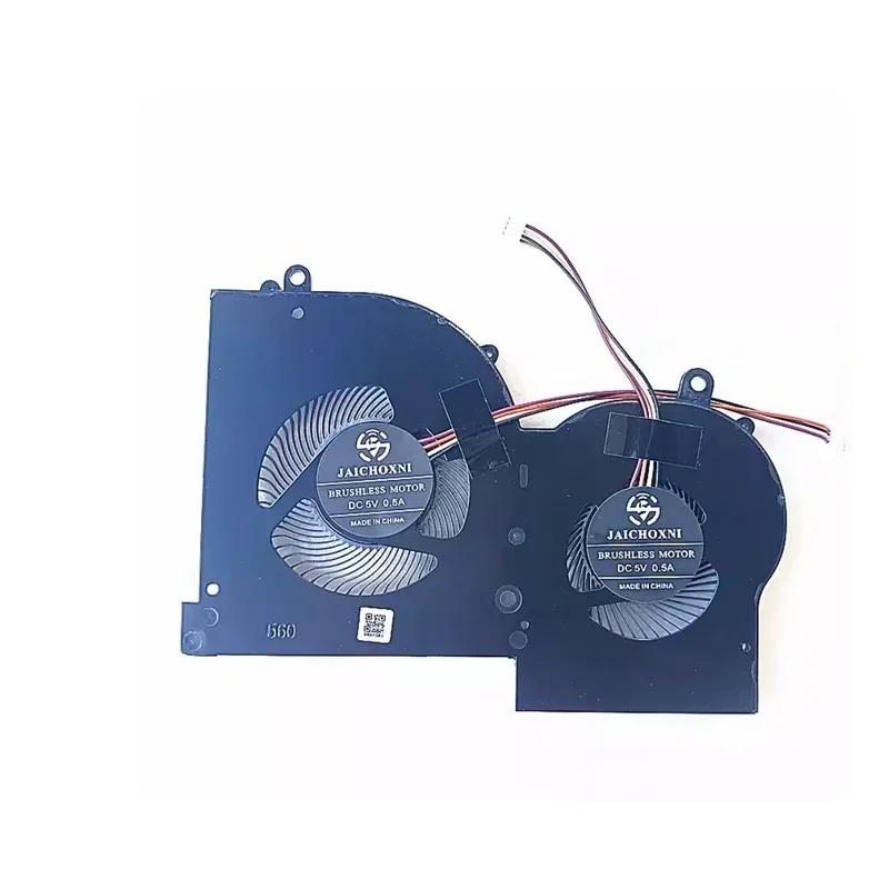 GPU CPU Cooling Fans For MSI GS65 GS65VR WS65 16Q4 Stealth 8SE 9SF MS-16Q4 Laptop Cooler Radiator Fan DC5V 0.5A BS5005HS-U3I U3J