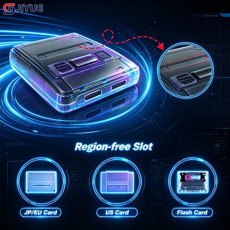Transparent Replacement Shell Housing Case For Super Famicom Console SFC Case With Screwdriver Kit Repair Housing Cover Access