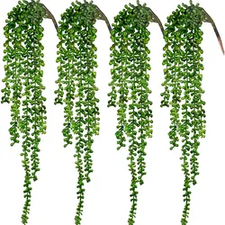 Artificial Plants Home Decoration Succulent Ivy Greening Wall Hanging Window Garden Festive Party Decoration Fake Flower Plants