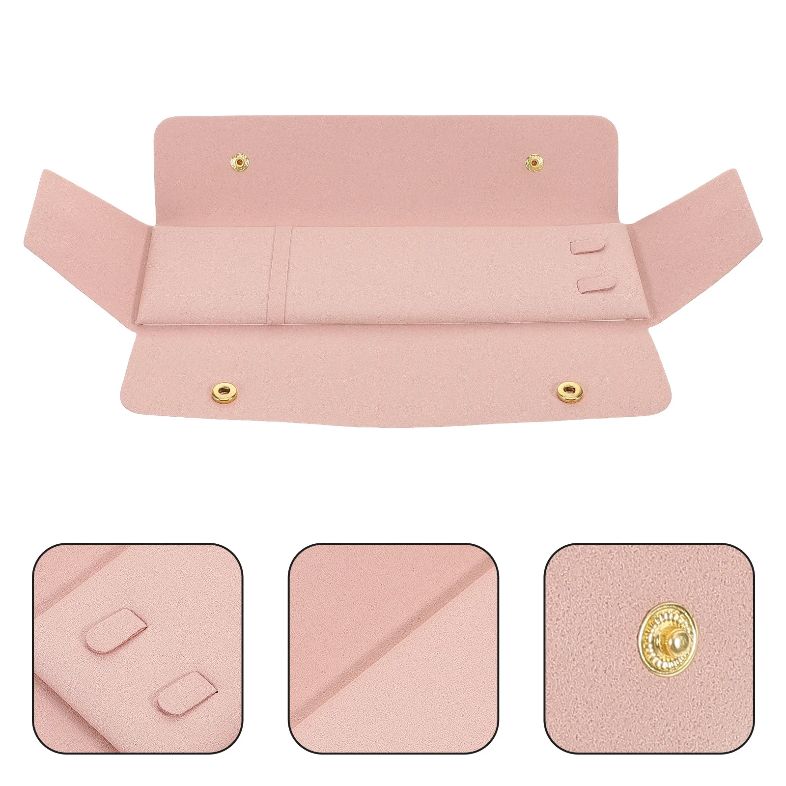 

Портативный тканевый чехол для ювелирных изделий, ожерелье, органайзер, дорожный чехол, устойчивый к царапинам, многофункциональное решение для хранения, элегантный дизайн