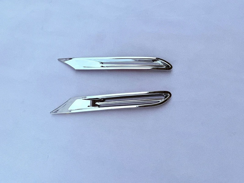 لتويوتا جراند هايلاندر 2024 2025 2026 اكسسوارات السيارات ABS كروم المصد الأمامي منفذ صب الزخرفية لهجة صب