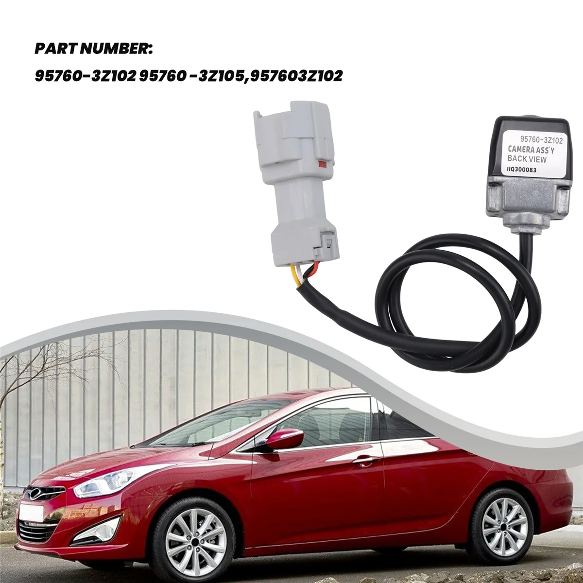 X46A_Auto-Rückfahrkamera-Baugruppe für Hyundai I40 2011–2015 95760-3Z102