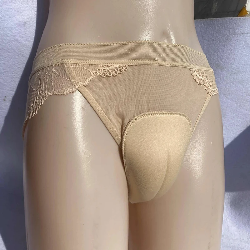 

LGBT Control Panty Hiding Gaff lingerie Underwear Crossdresser Transgender Shemale Camel Toe Briefs Sissy Panties