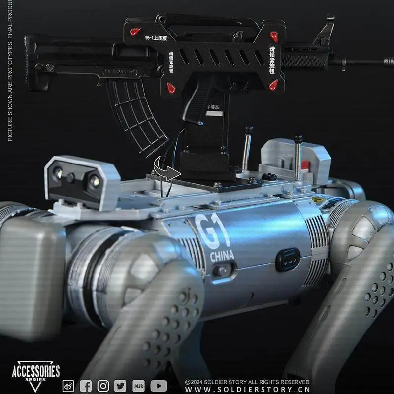 New Authentic Soldier Story Ssa004 Ssa005 1/6 Scale Robot Dog Model Standard & Premium Edition Two Styles Collectible Mode