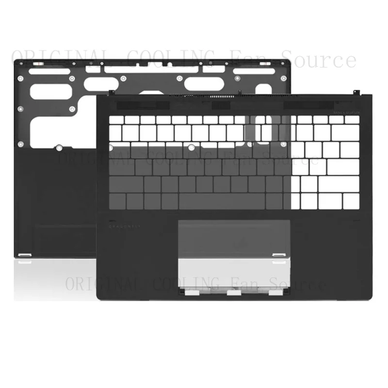 R+  1PC Palmrest Bottom Case Cover C/D Shell For HP Dragonfly folio G3