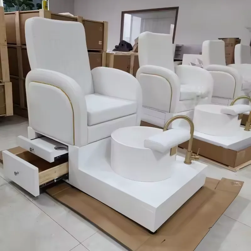Chaises de Massage Spa pour bain de pieds, bon marché, sans plomberie, Portable, pour manucure et pédicure, avec bassin, pour Salon de beauté