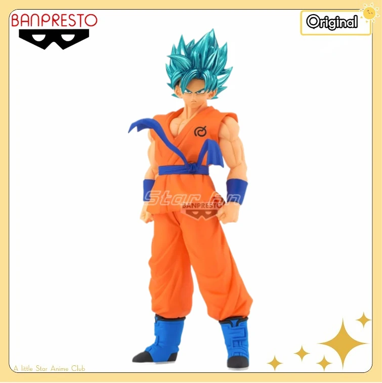 

In Stock Original BANPRESTO BLOOD OF SAIYANS Dragon Ball Super Son Gokuu Model Collection Toys Animation Figure