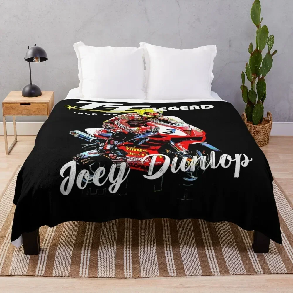 

Joey Dunlop Tt Legend Throw Blanket Durable Warm Blanket for Daily Home Use