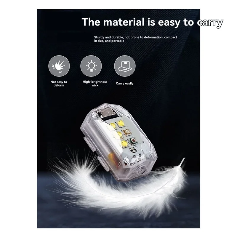 【58-di-sconto】per-dji-drone-luce-notturna-a-led-proiettore-a-lungo-raggio-strobo-anticollisione-per-visibilita-e-sicurezza-migliorate