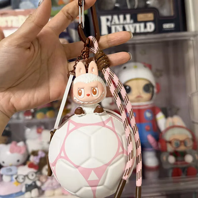 

POP MART THE MONSTERS FIFA SERIES - Мини-фигурка в форме футбольного мяча, коллекционная коробка-сюрприз, аниме-фигурка, милая