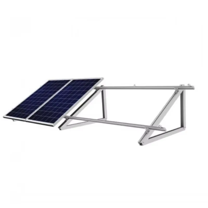 Aluminum Rail Flat Roof Solar Mounting Panels Bracket Structure - Detail 1
