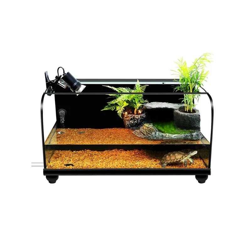 Curved turtle tank Large-scale back-filtering suspended terrace special-purpose fish turtle polyculture ecological tank for hous