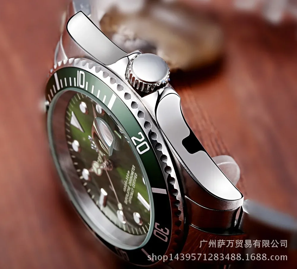 REGINALD Crown quartz male watch business casual men\'s Steel calendar Japan waterproof calendar Hight Quartz Wrist watches