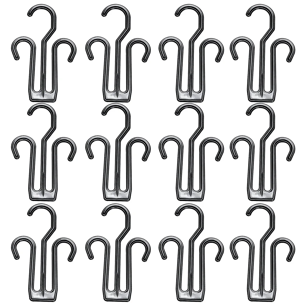 

20 Pcs Multifunctional Shoe Rack Plastic Hangers for S Slippers Shoes Dual Hook Storage ganizer Home Hotel