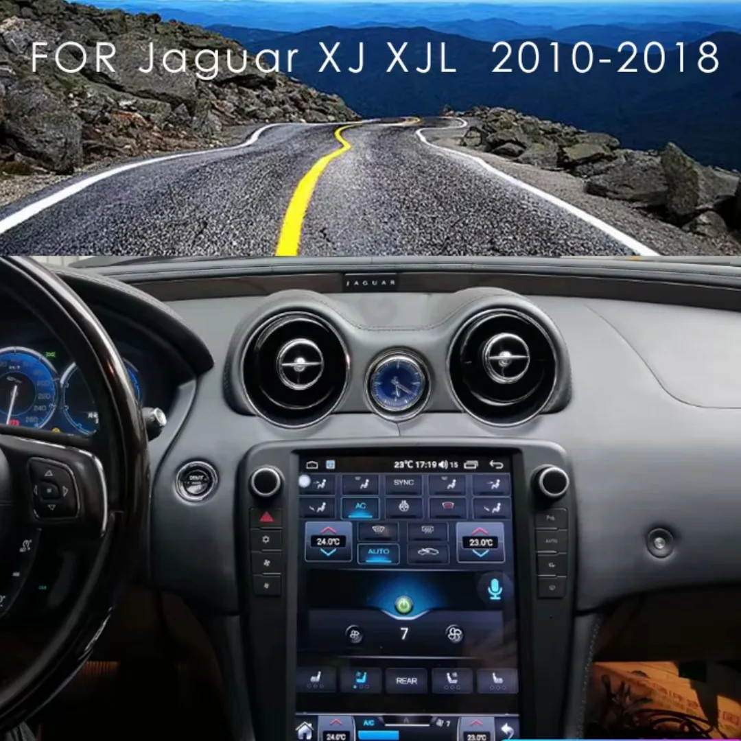 

Android 13 For Jaguar XJ XJL 2010-2018 Auto Navigation GPS Car Radio DVD Multimedia Video Player Stereo Carplay 4G WIFI DSP