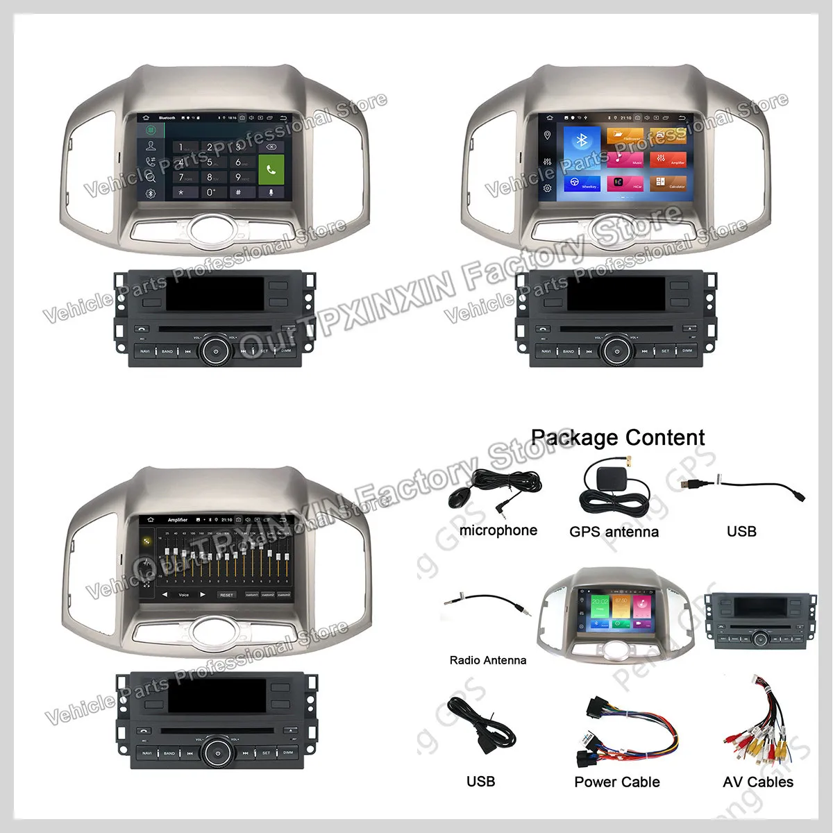 Android 12 DSP CP dla chevroleta Captiva C140 2012 - 2017 Radio samochodowe z androidem 2Din odbiornik Stereo Autoradio odtwarzacz multimedialny GPS