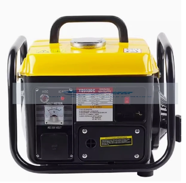 800W Low Noise Gasoline Generator Portable Household Micro Brushless Two Stroke Single Phase Gasoline Generator 220V