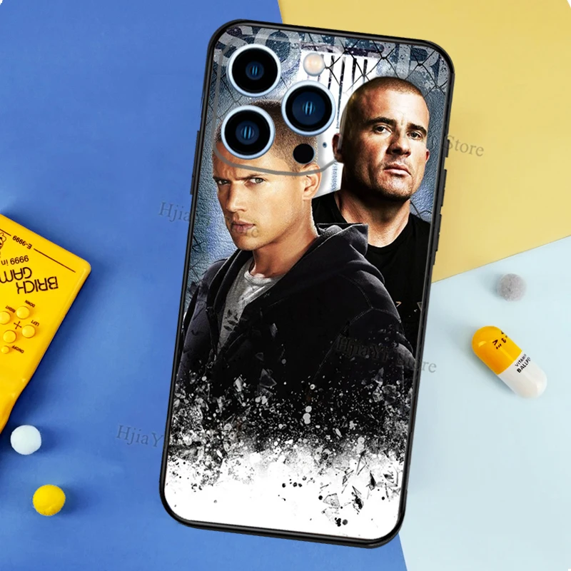 Prison Break Cases For iPhone 12 13 Pro X XS XR Plus 11 14 15 16 Pro Max Funda Coque Capa Full Cover