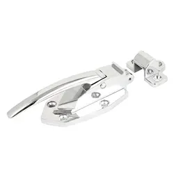 Zinc Alloy Door Handle Lock Spring Loaded Walk In Freezer Cooler Flush Door Latch Handle Freezer Door Latch Hinge Hardware