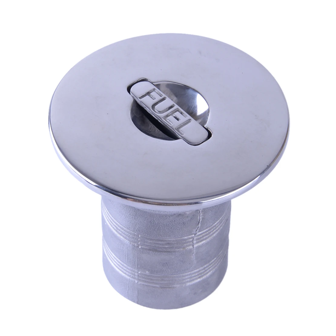 

2" 50mm Marine Boat Deck Fuel Fill Filler With Keyless Lift Cap 316 Stainless Steel With Safety Chain High Quality