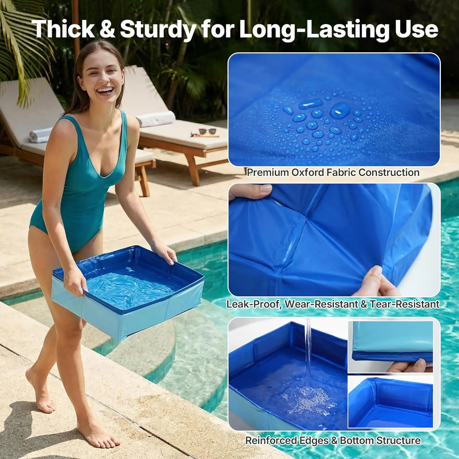 Bucket Suitable For Swimming Pool Entrance Multi-component Essential Pool Cleaning Accessories
