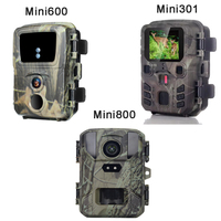 Mini600/Mini301/Mini800 20MP Mini Trail Hunting Camera Wildlife Hunter Cameras 1080P Forest Animal Cam Surveillance Tracking