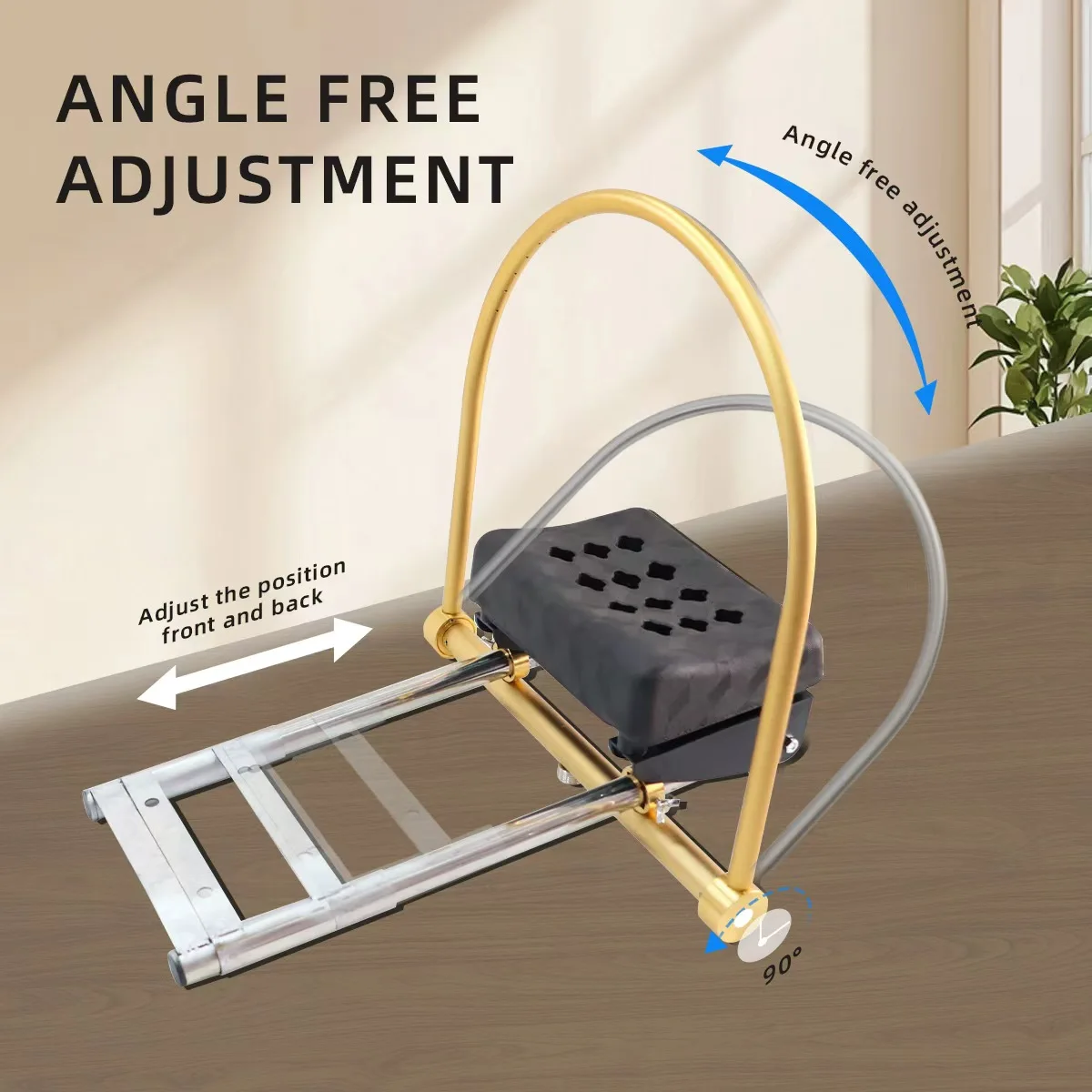 

Salon Head Spa Waterfall Water Circulation Rack Kit Adjustable U Frame Shampoo Bed Accessory