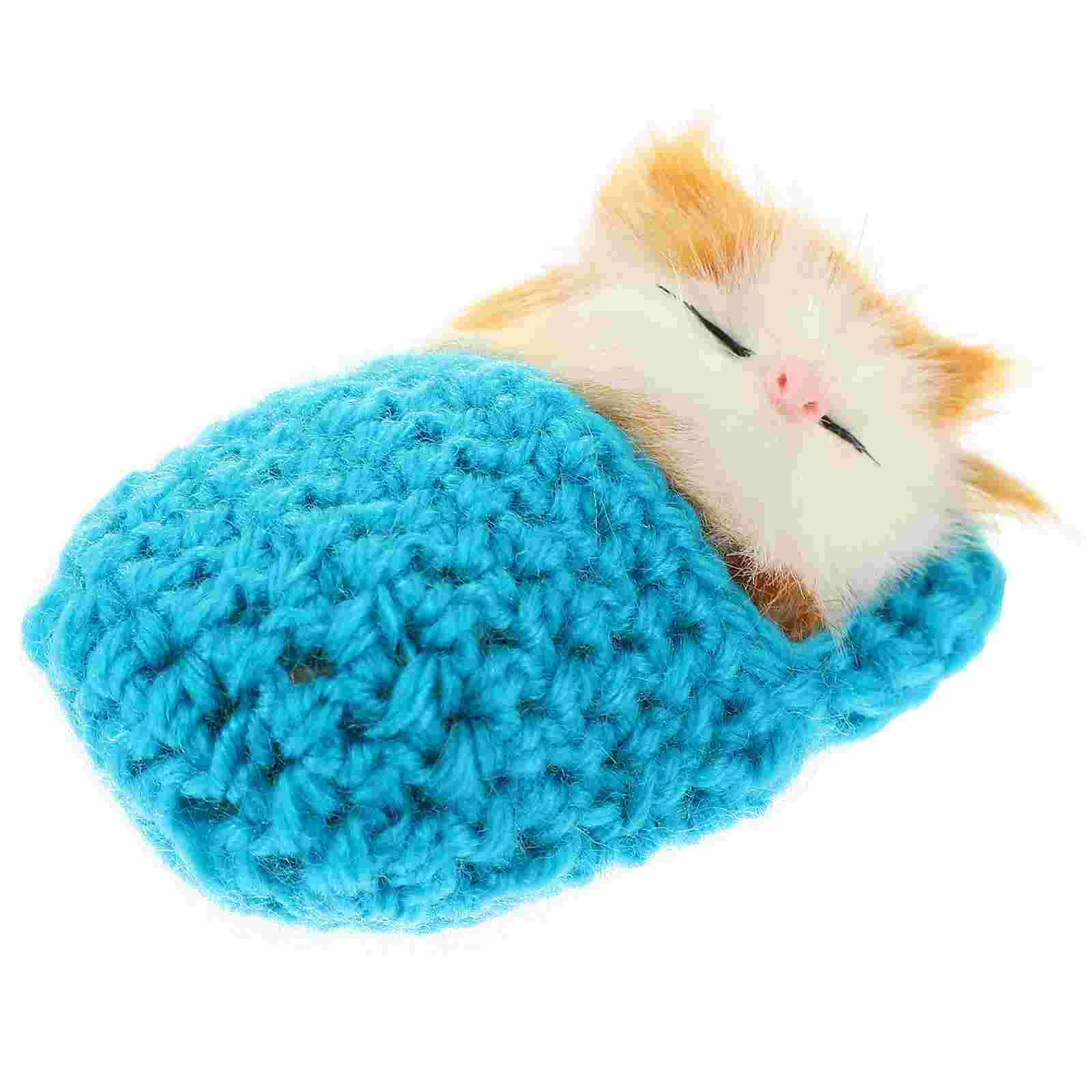 Cat Plush Mini Toys Kitten Shoe Animal Sleeping Slipper Stuffed Animals for Girls