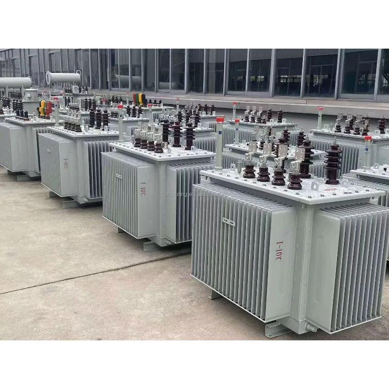 Three Phase 22kV 33kV Step Down Power Transformer 300kVA 800kVA Oil Immersed Low Loss Electric Equipment Factory Use Customized