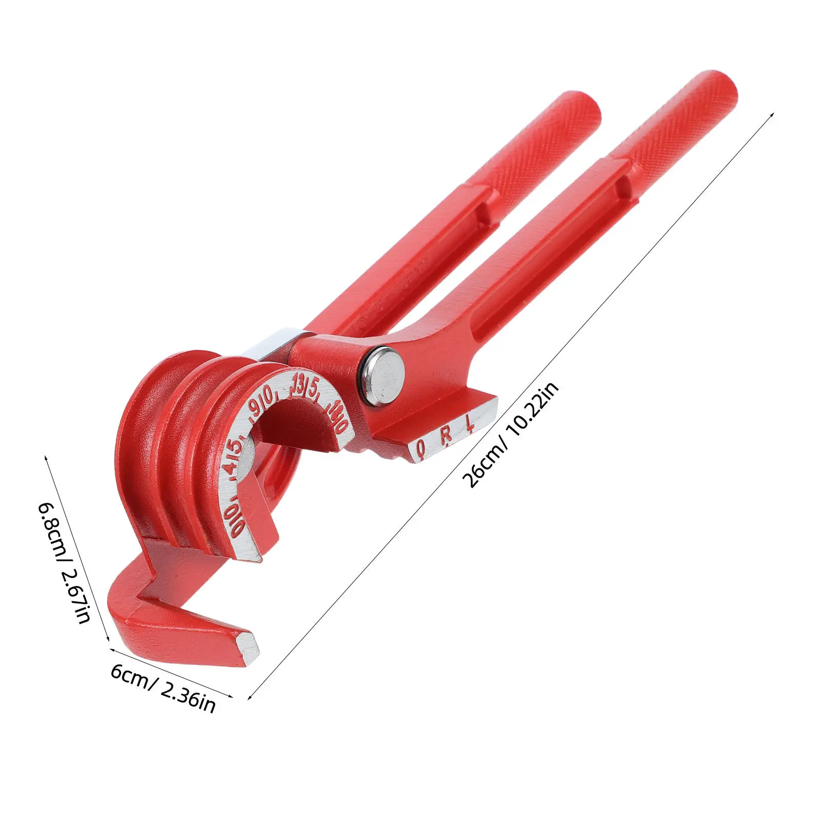Tube Bender For Air Conditioning Service Tool Plumber Manual Triple Slot Tubing 6MM 8MM 10MM Copper