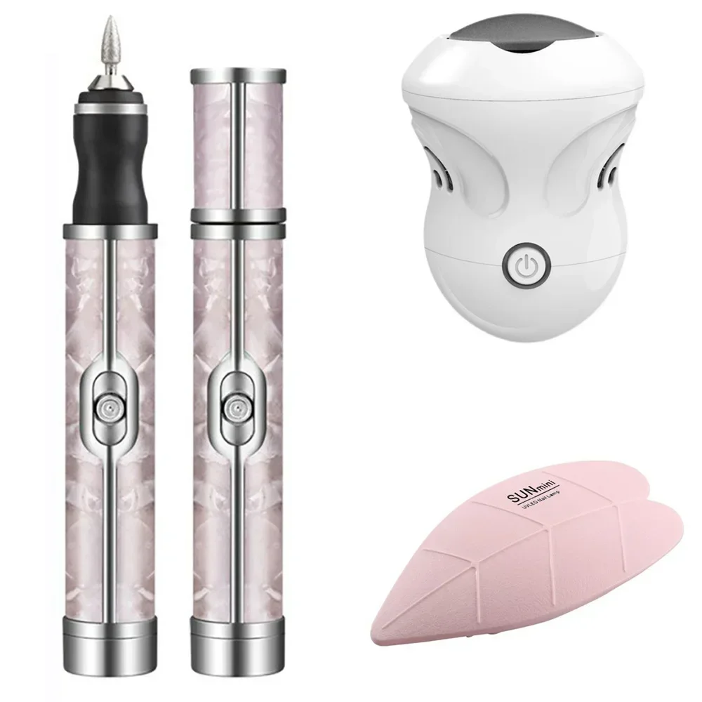 20000rpm Nail Art Wireless Electric Grinder Nail Remover Drill Manicure Portable Charging Grinder Nail Shop Special Grinding Pen