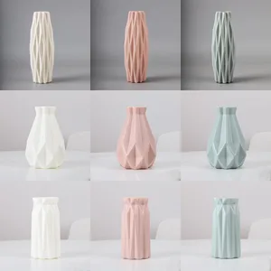 Nordic Modern Plastic Vase, Imitation Ceramics Vase, Home Decoration Vasos 10 Main Sales Vasco de Gama - №10