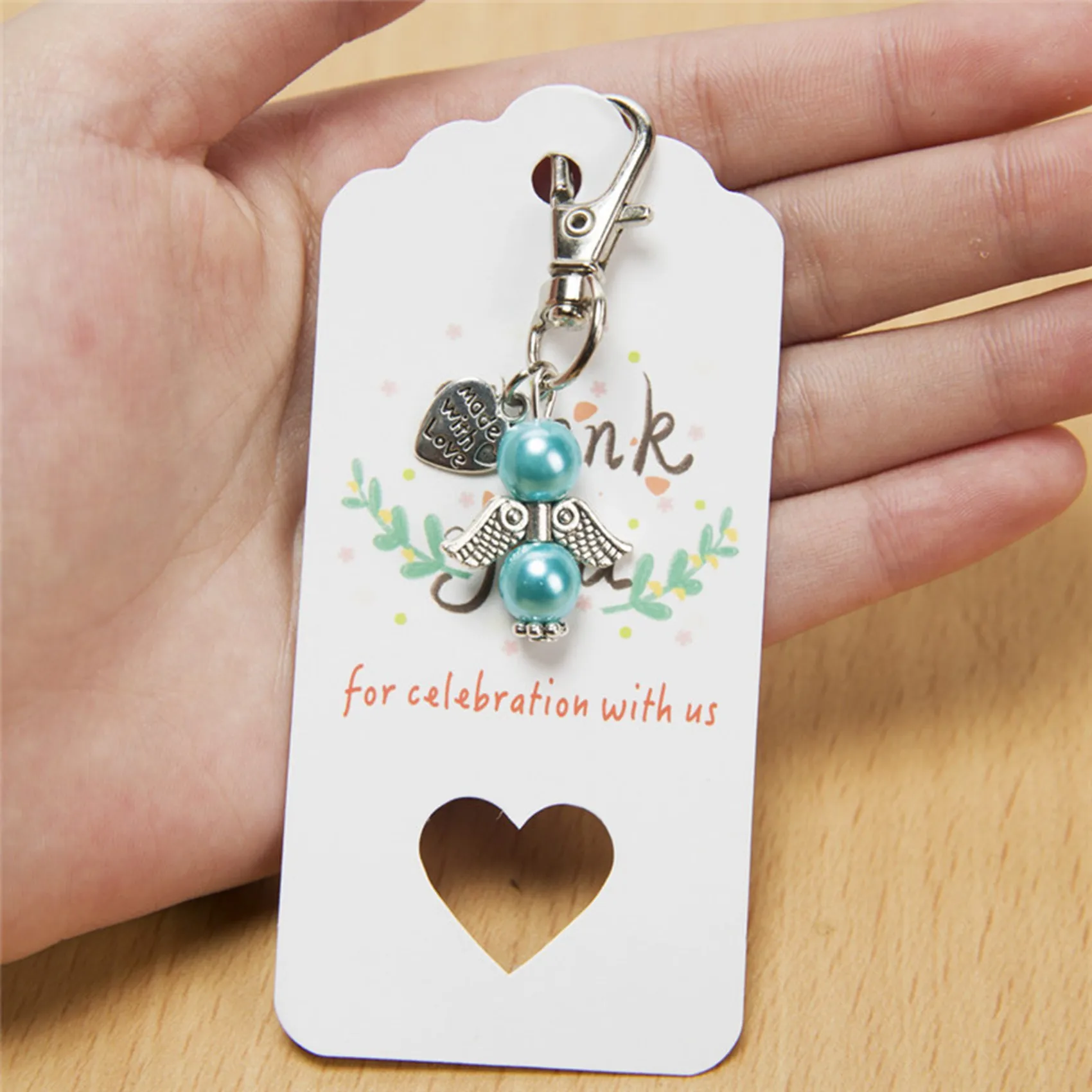 

ABWP-96 Baptism Sets Favor Souvenir Favors Guardian Wedding Angels + Organza Bags + Baptism Gift Pendants