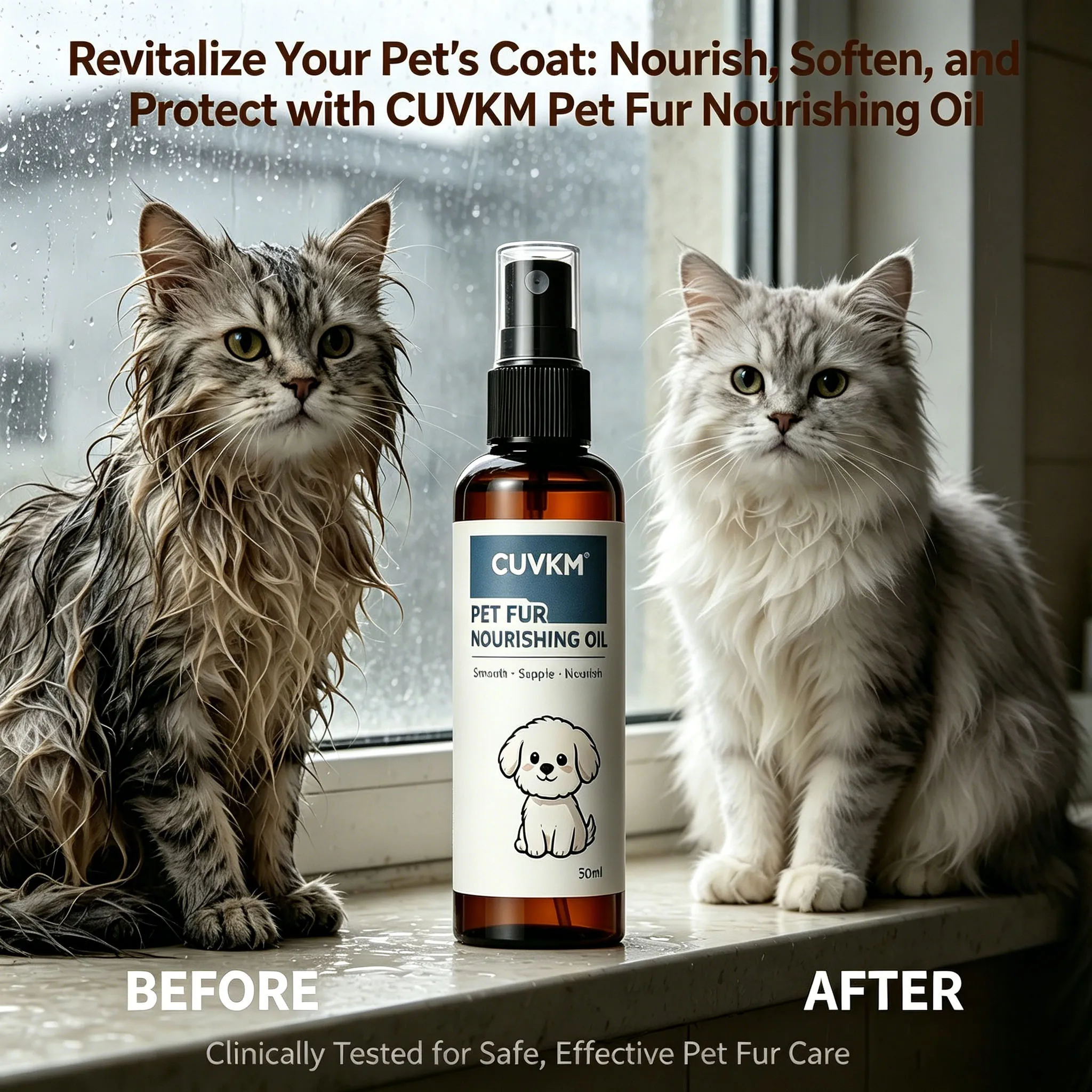 Pet Hair Grooming Oil Detangle - огляд і ціна Hair Care Daily Routine