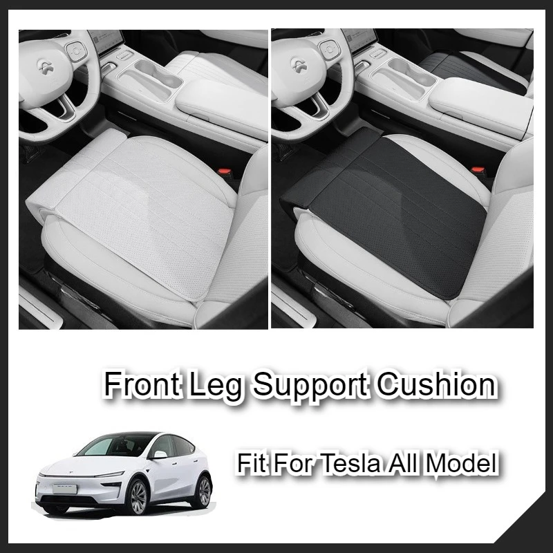 

Подушка для поддержки передней ноги для Tesla Model 3Y S X, встроенная удлиненная подушка из пены с эффектом памяти, коврик для сиденья, аксессуары для сидений