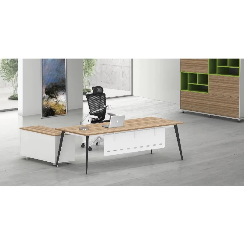 Modern Executive Steel Desk Legs - Office Furniture Customization Supplier