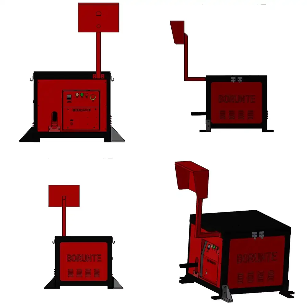 

Customizable Industrial Pedestal New Condition with Motor Gearbox Gear and Engine Core Components