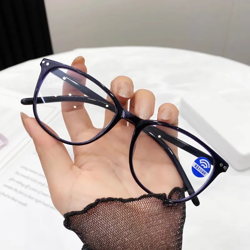Vintage Retro Round Reading Presbyopic Glasses Men Women Anti Blue Light Eyewear Neal Dual Eyeglasses +1.0+1.5+2.0+2.5+3.0+3.5+4