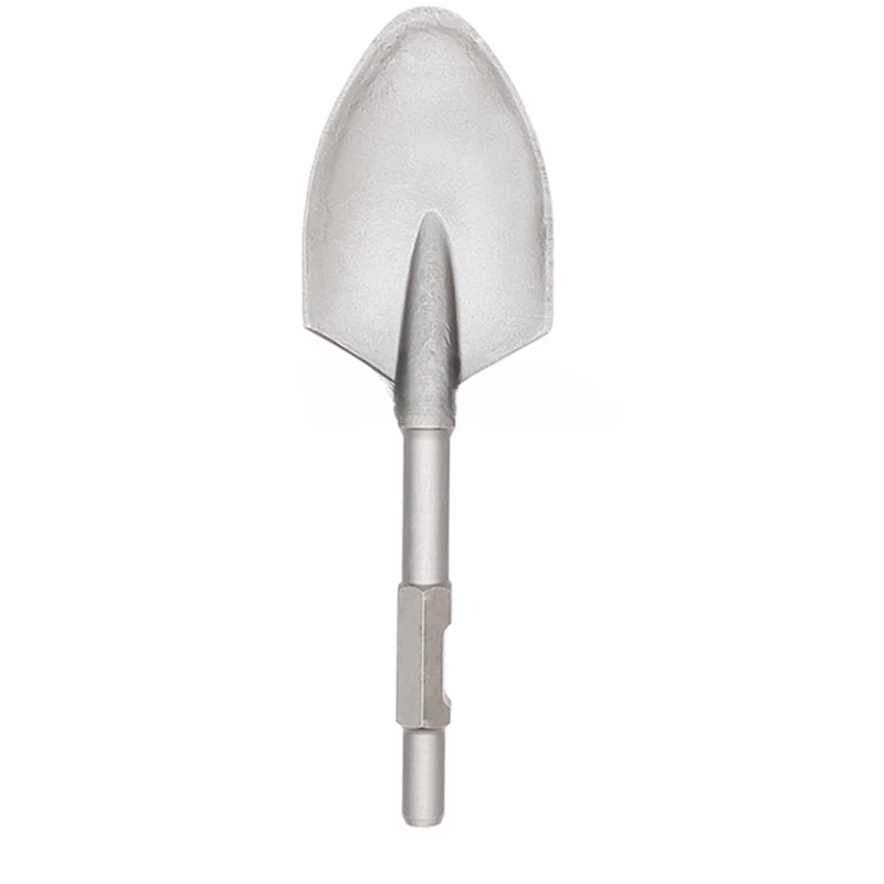 

65A large electric pick steel shovel hexagonal peach heart shovel widened flat shovel 95 digging chisel gasoline pick