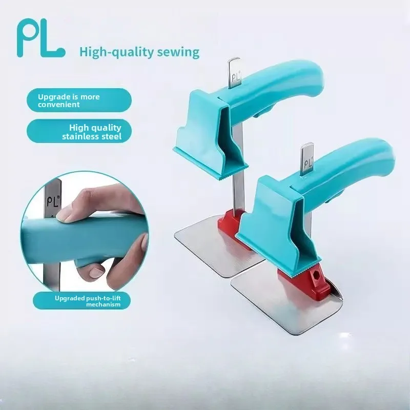 PL Schneidebett-Stoffklemme, Stoffclip 12, 10, 8, 6 Zoll, Ersatzteile für industrielle Nähmaschinen