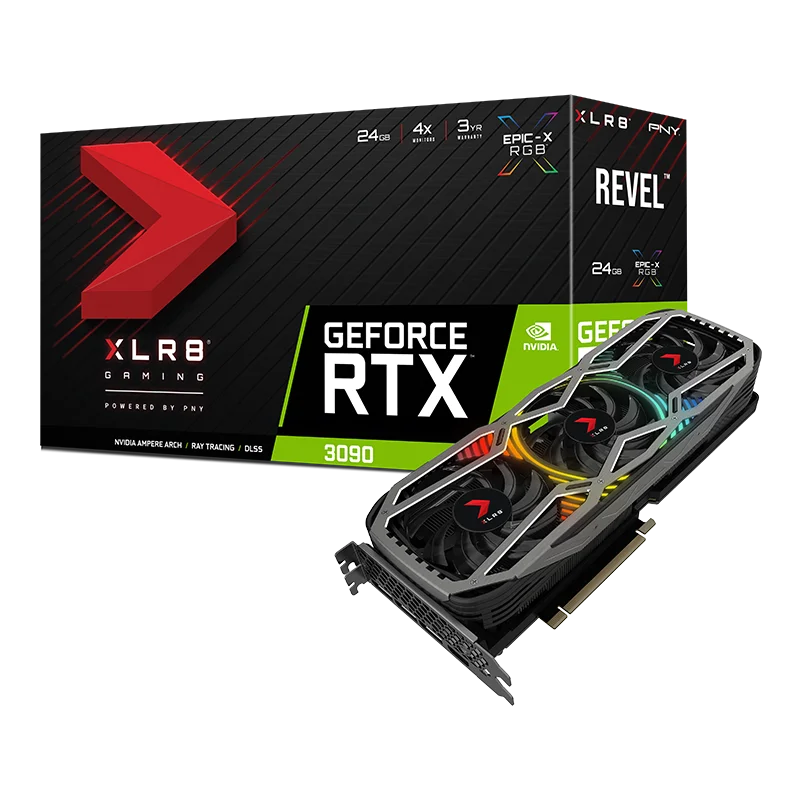 

Ultra-Silent RTX 3090 24GB GPU with Advanced Thermal Solution for 3D Rendering