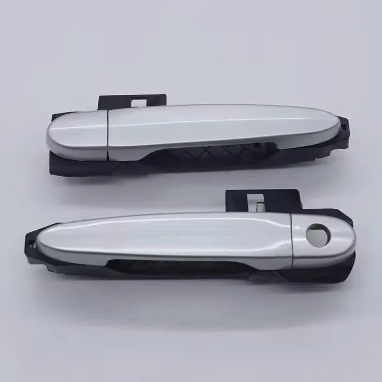 Auto parts High quality 1 pcs Exterior Door Handle Outside  Door Handle Silver color for Great Wall Voleex C30 C20
