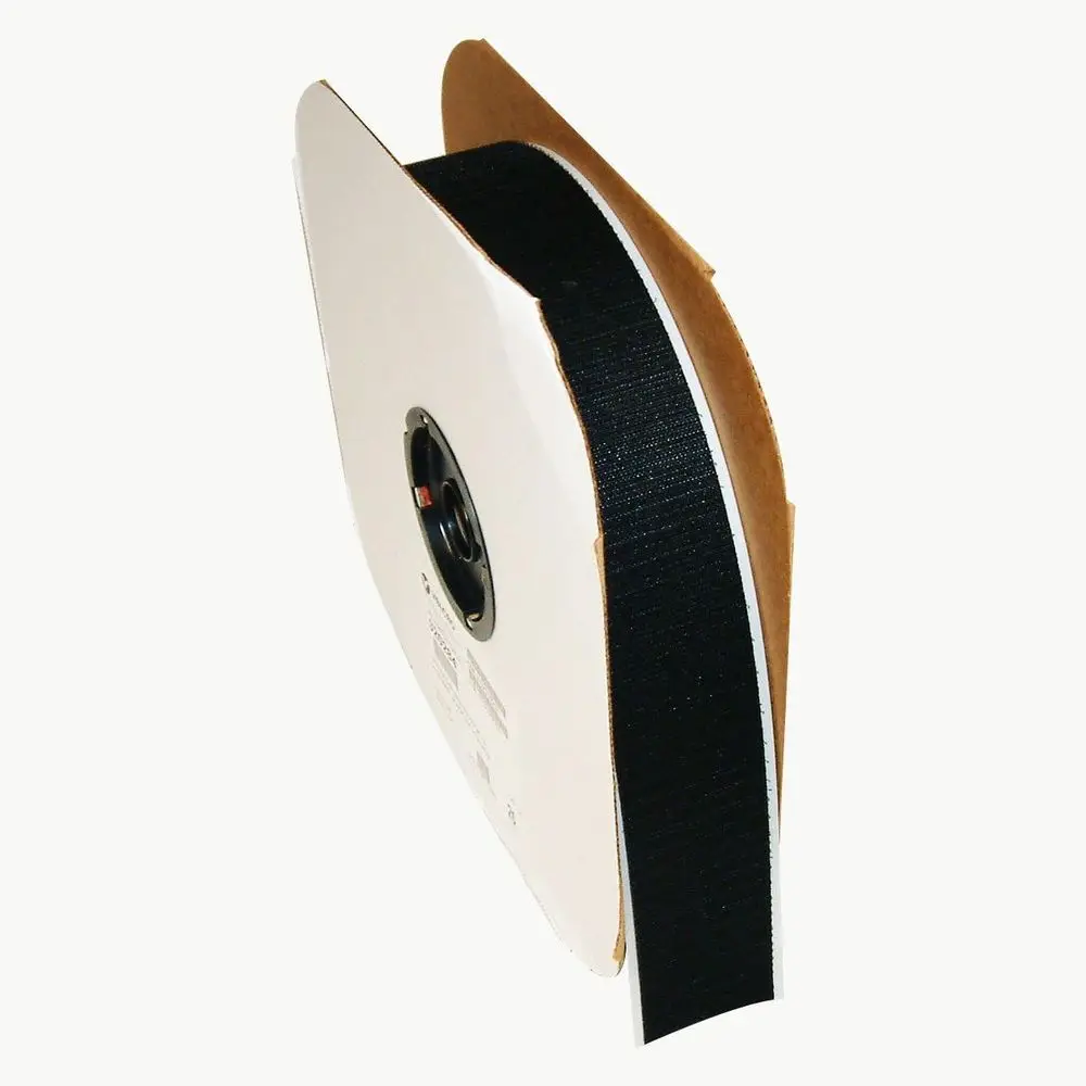 

Adhesive-Backed Loop-Side Velcro, 2 x 75 ft, Black