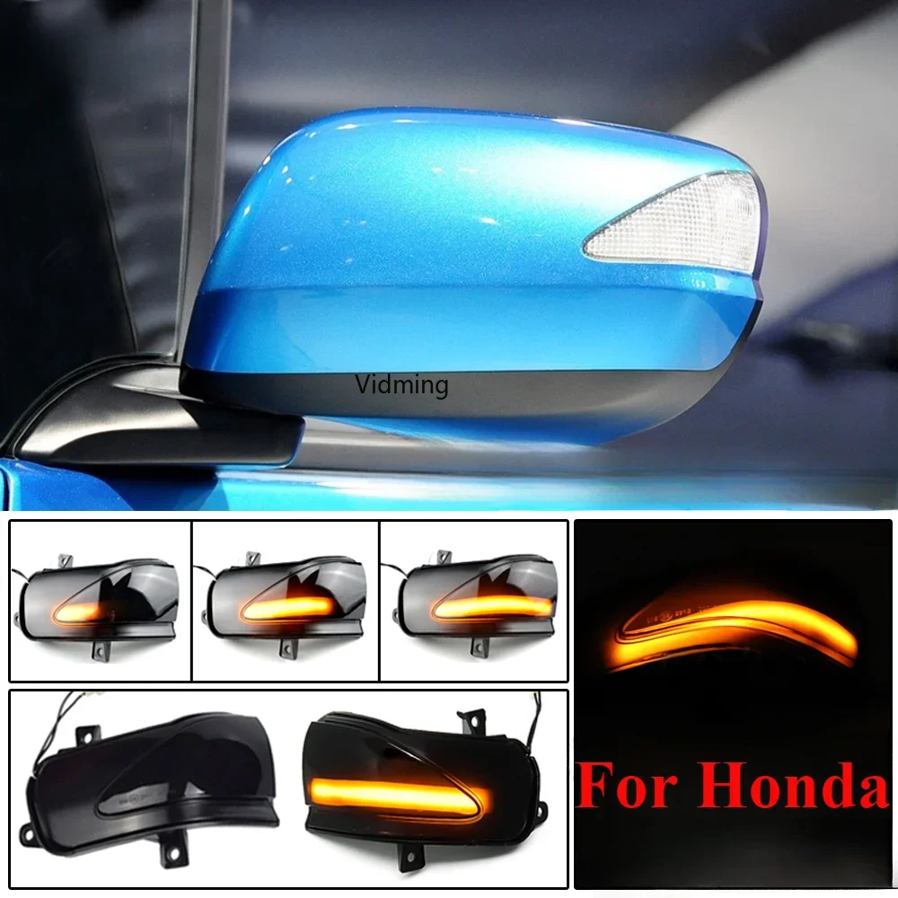 

LED Dynamic Turn Signal Light Side Mirror Suquential Indicator Lamp For Honda Jazz Fit Hatchback Hybrid 2009 2010 2011 2012 2013