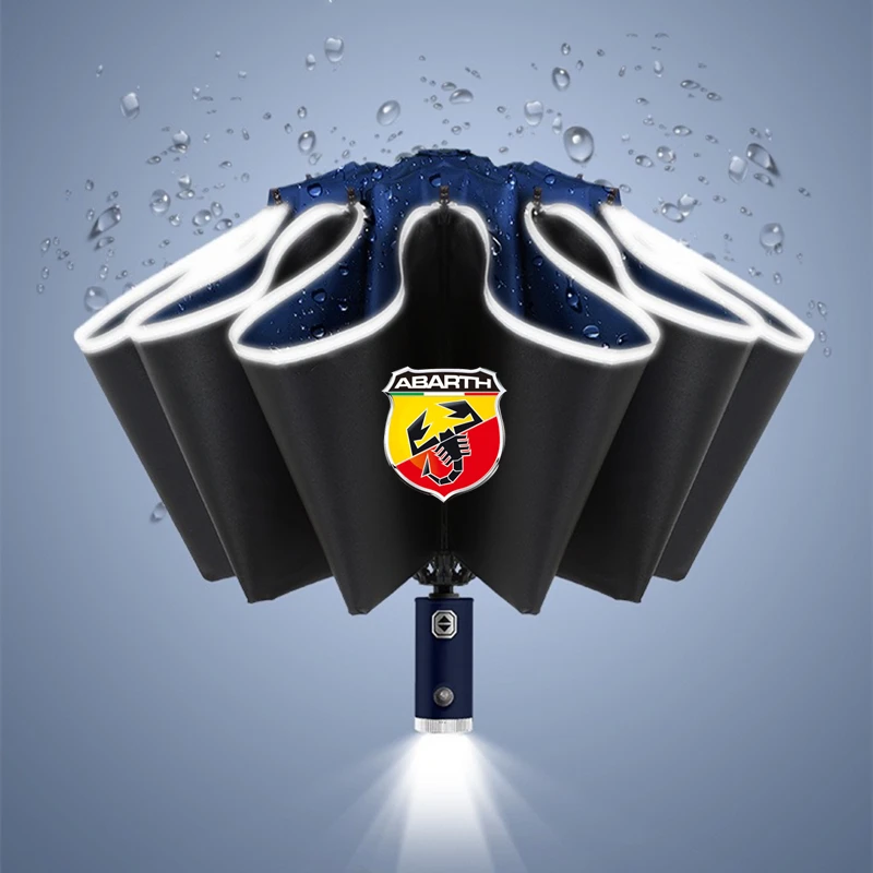 

Автоматические ветрозащитные Зонты со светоотражающей полосой для Fiat Abarth 595 Abarth 500 abarth 124 spider