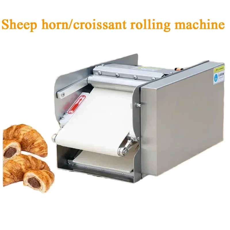 Width Belt Commercial Bread Baking Equipment Full Automatic Pizza Dough Rolling Machine Croissant Dough Sheeter