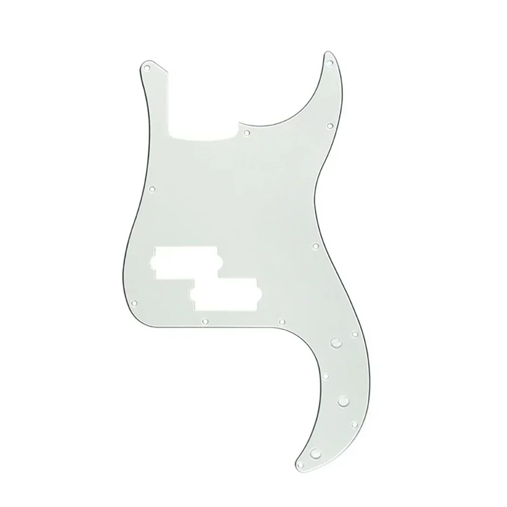 3Ply 13Holes 4 Strings Bass Pickguard Scratch Plate No Truss Rod Hole For P Bass Parts Replacement Bass Pickguard