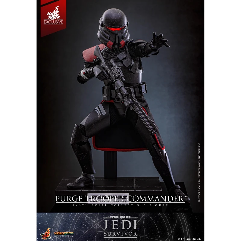 In Stock HotToys VGM67 Star Wars Purge Trooper Commander Jedi Survivor 1/6 Anime Action Figure Toy Gift Model Collection Hobby