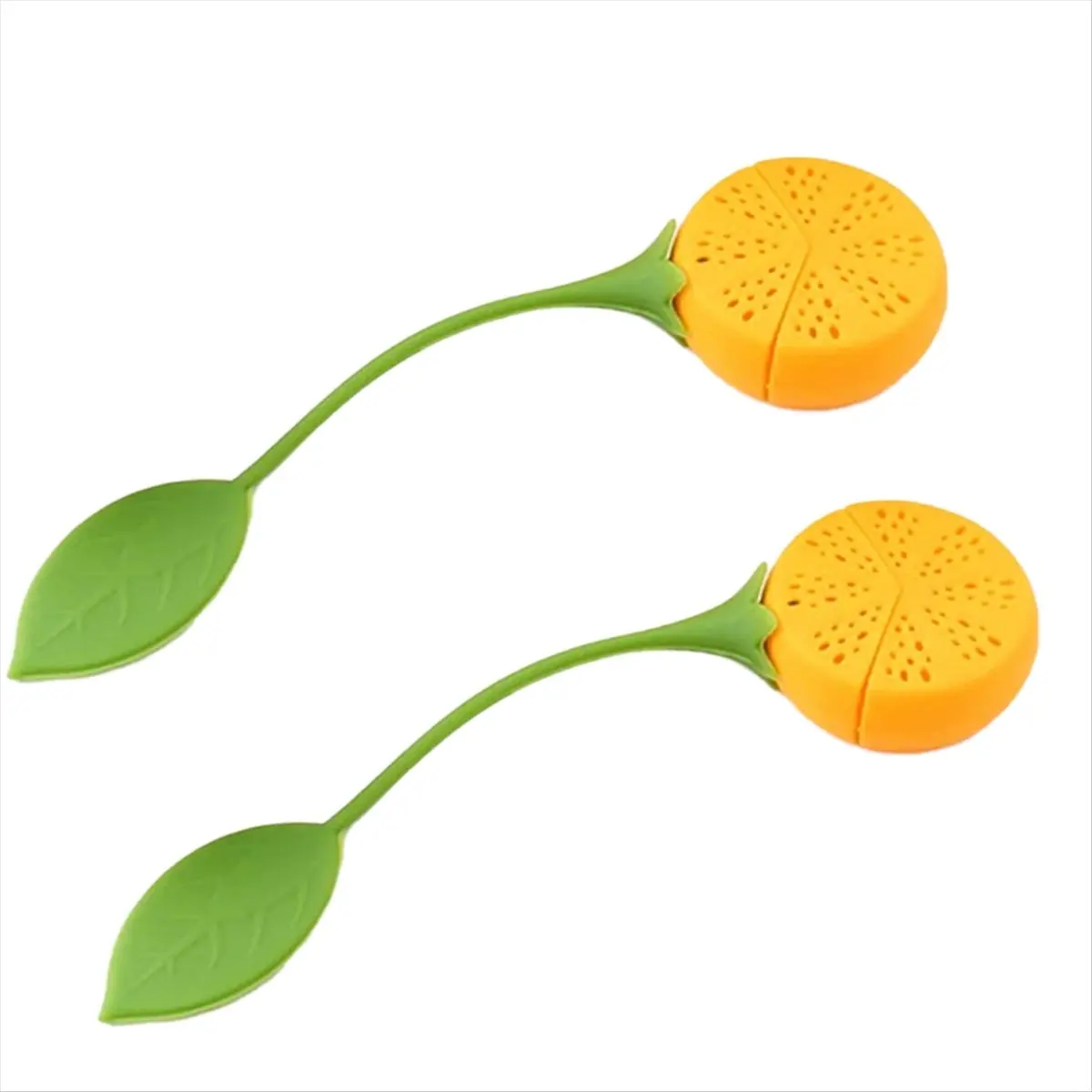 A13M Loose Tea Leaf Strainer Silicone Tea Infuser Teapot Tool Teabag Kettle Ball Holder Spice Filter Tea Infuser Lemon